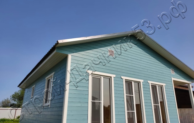 3 Каркасно-щитовой дом Д-23, 8,5х8 м, 68 М², Ленинградская область, Всеволожский район, ДНТ “Поляна-2” (14)